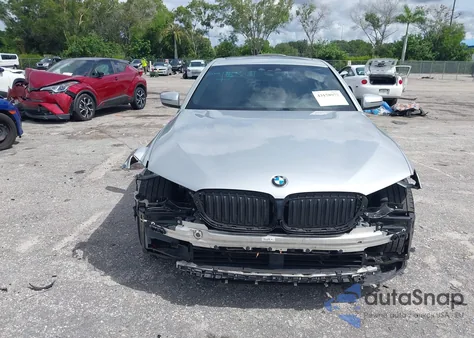 2020 BMW 530I из США, поврежденный, VIN WBAJR3C06LBP95424